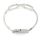 Gucci 1500L stainless steel crown with black cabochon