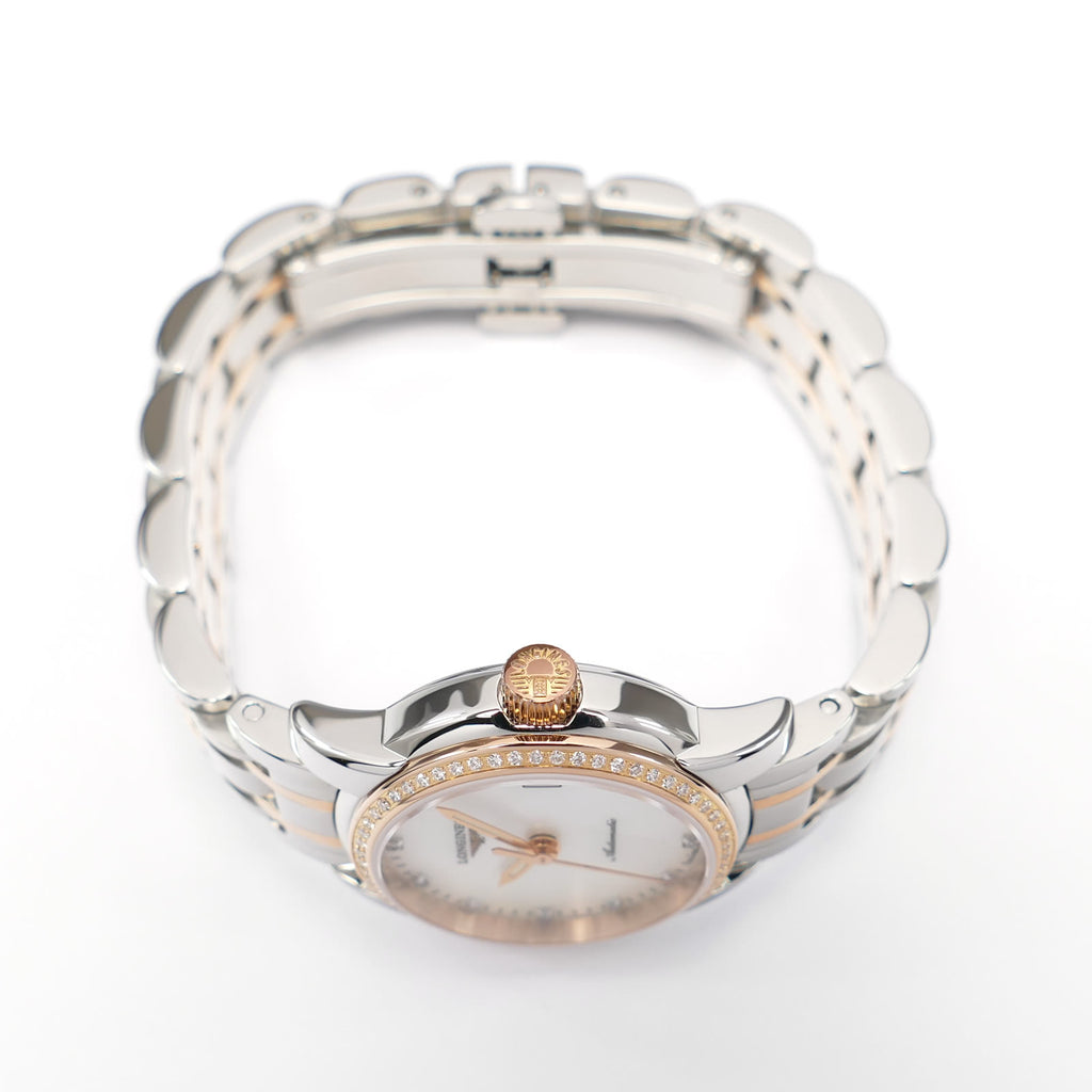 Longines Saint-Imier L2.263.5 gold PVD crown
