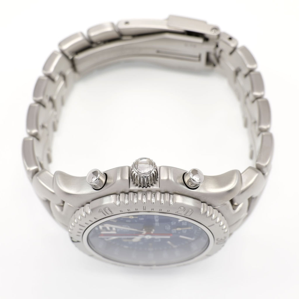 TAG Heuer Link Chronograph CT1110-0 stainless steel screw down crown