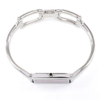 Gucci 1500L stainless steel crown with black cabochon