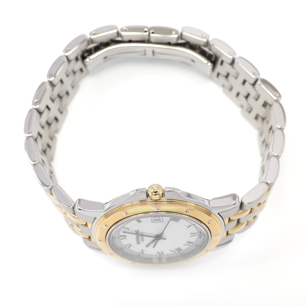 Raymond Weil Tango 5560 18k Gold Plated crown