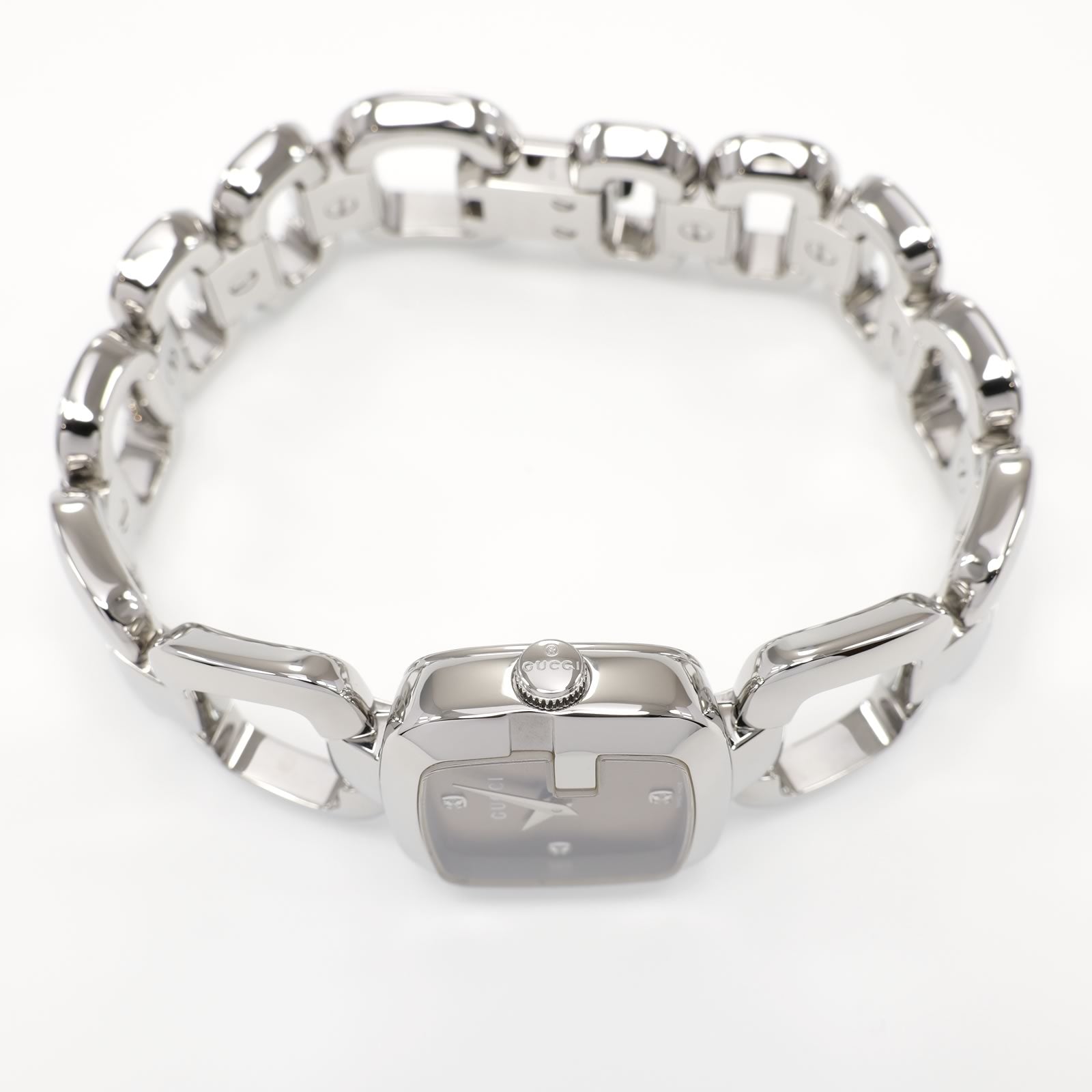 Gucci G 125.5 Stainless Steel crown