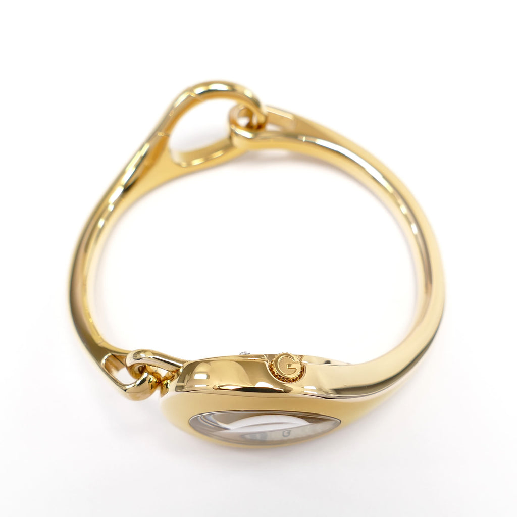 Gucci 103 Horsebit 18k Gold crown