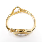 Gucci 103 Horsebit 18k Gold crown