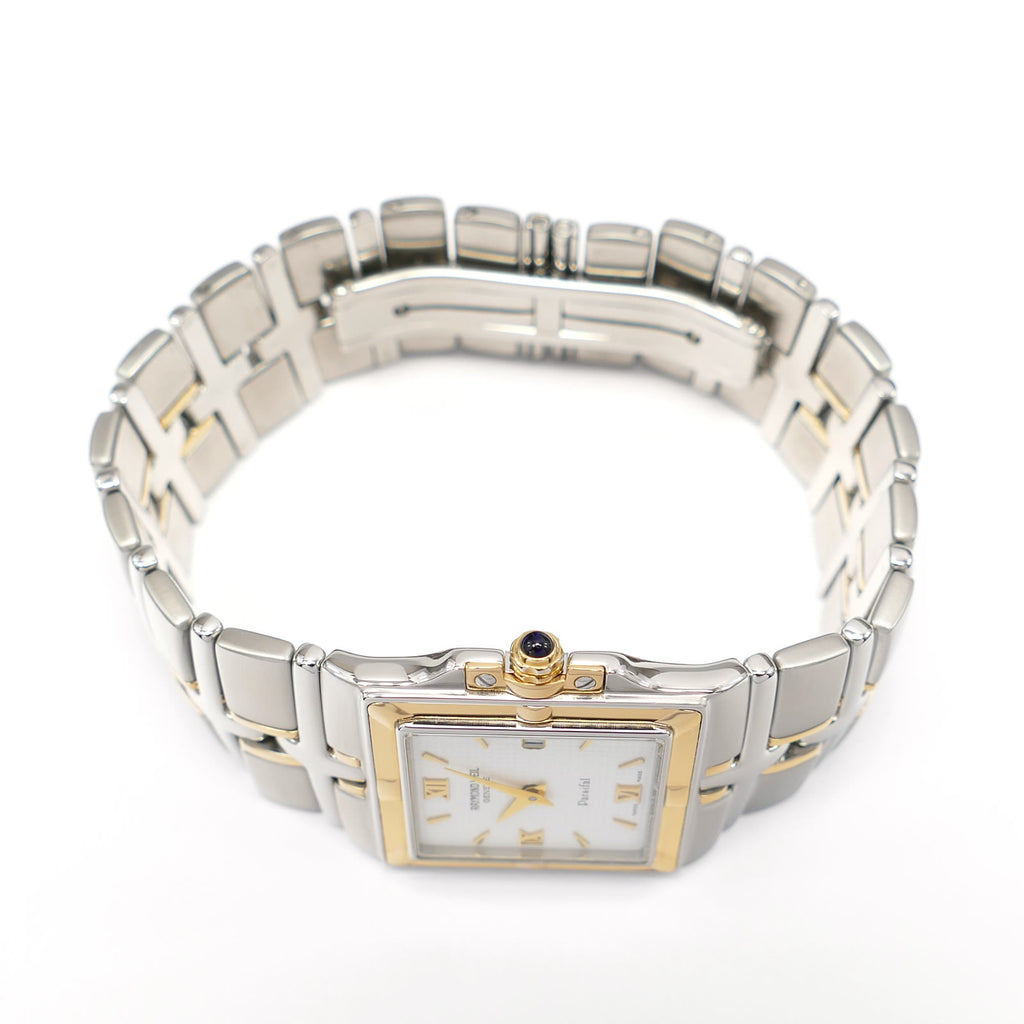 Raymond Weil Parsifal 9390 18k Gold plated crown with black cabochon