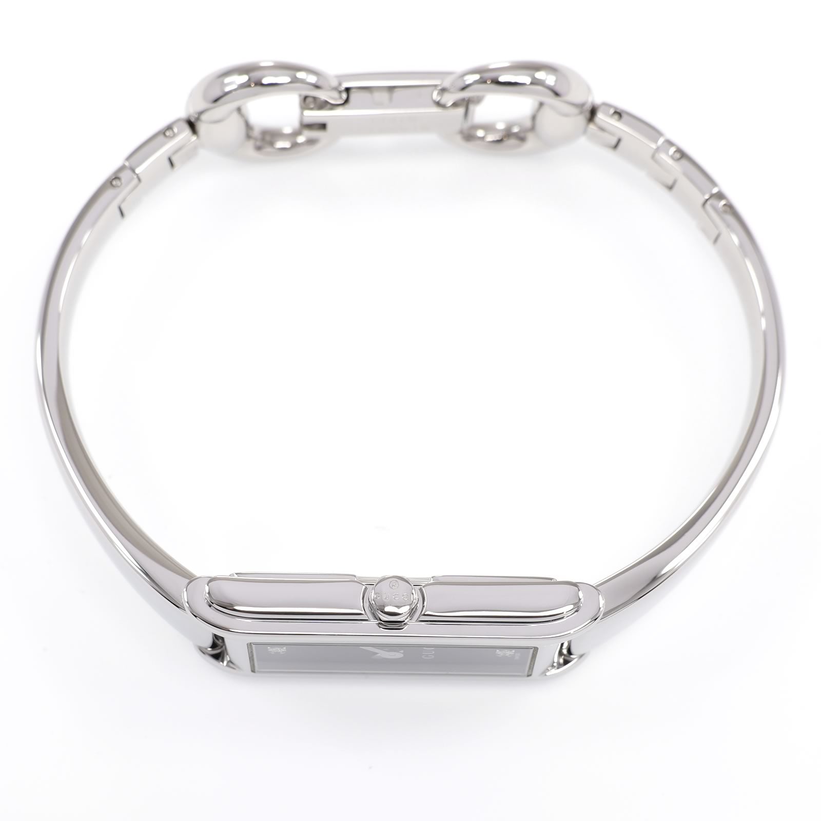 Gucci G-Line 109 stainless steel crown