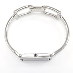 Gucci 1500L stainless steel crown with black cabochon