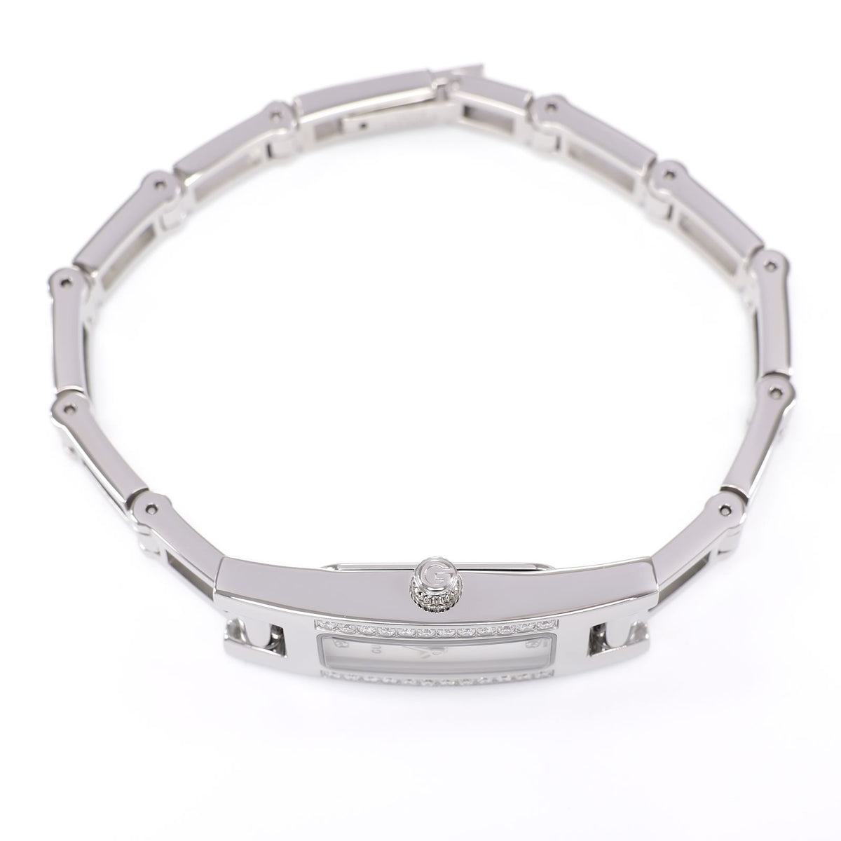 Gucci 3900L stainless steel crown