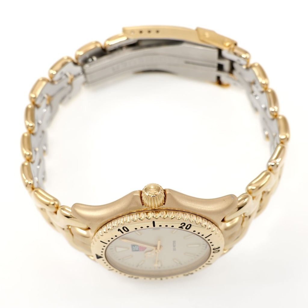 TAG Heuer SEL S94.713M/E 18k Gold Plated screw down crown