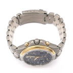 Tissot Titanium T671 screw down crown and gold plated pushers