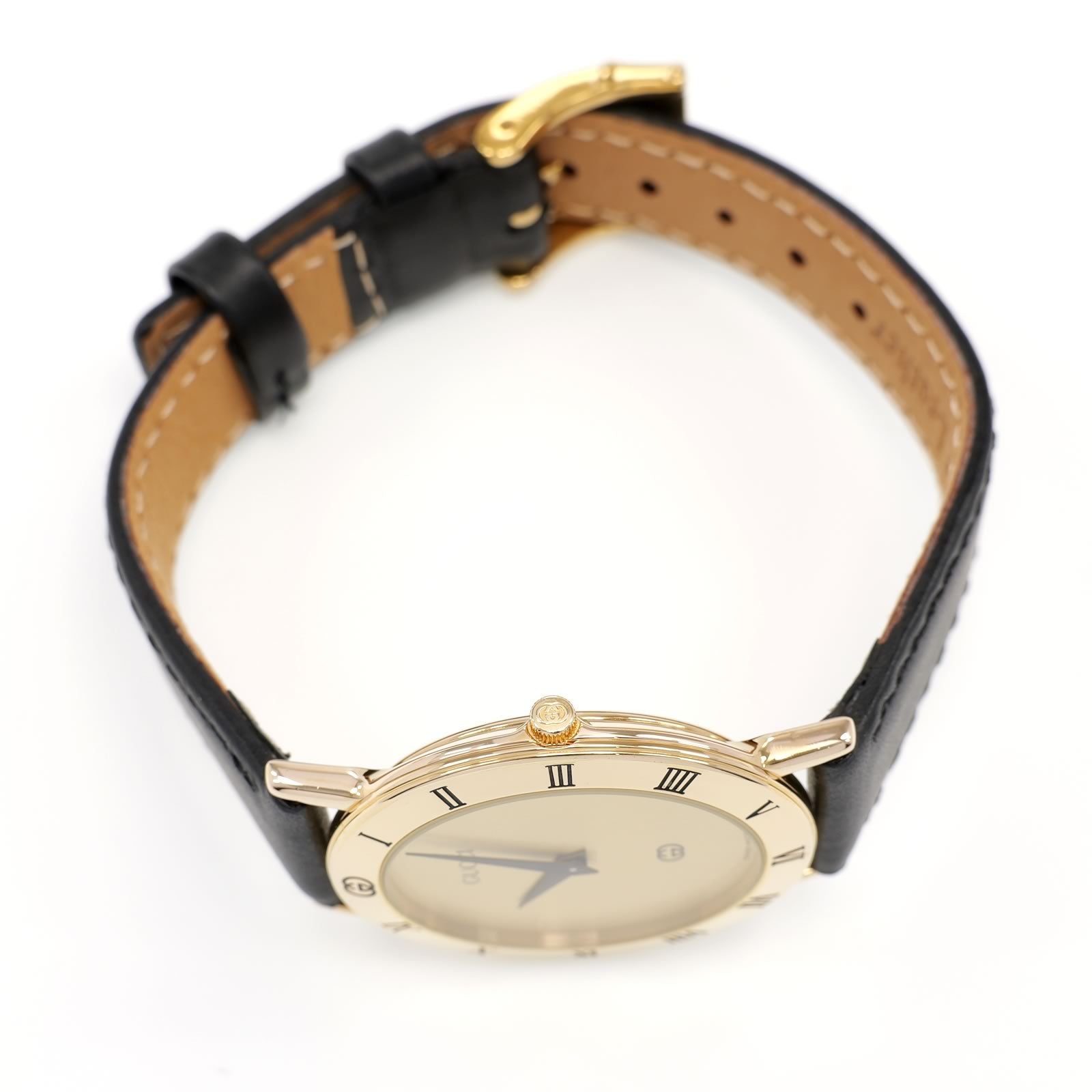 Gucci 3000M 18k Gold Plated crown