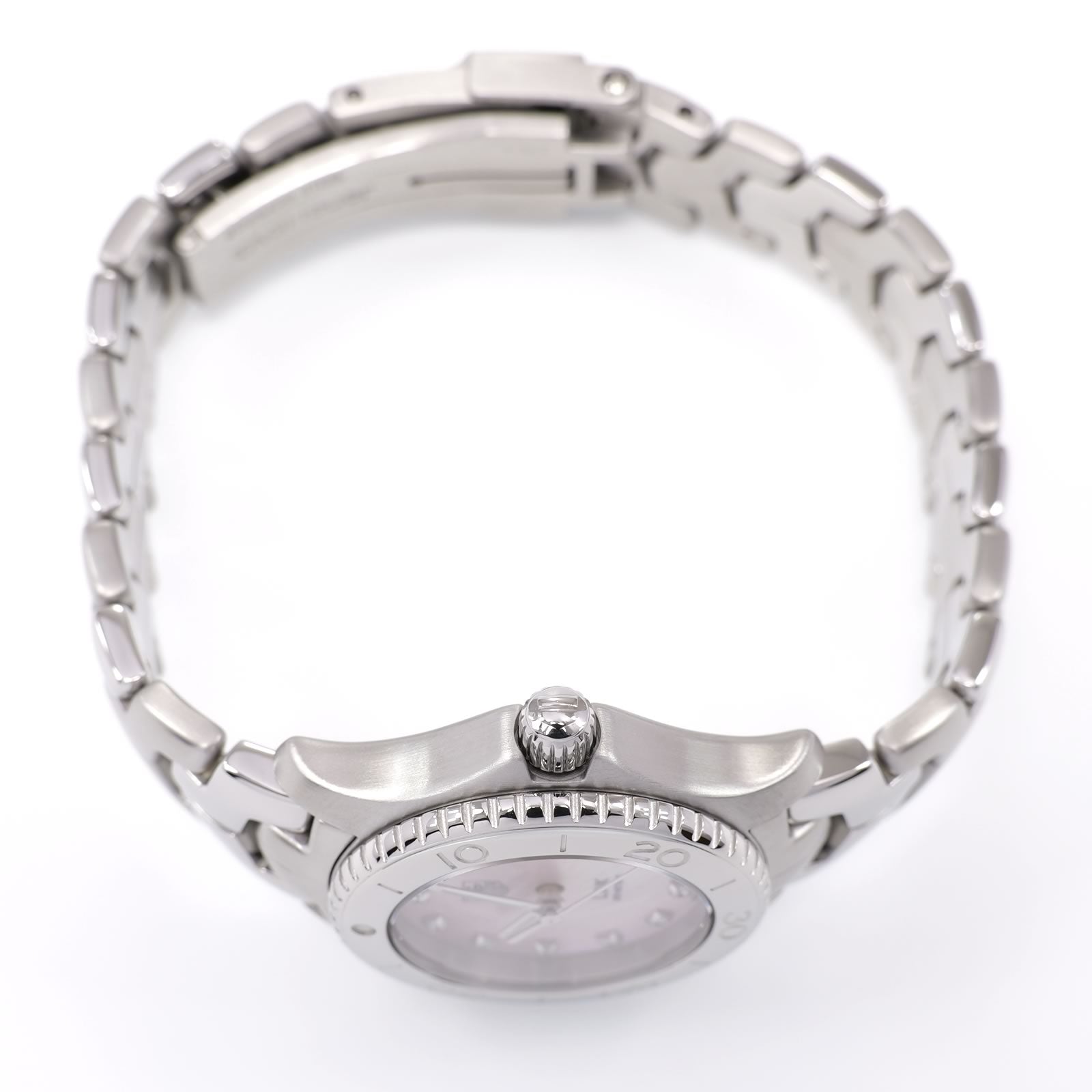 TAG Heuer Link WJ131C-1 stainless steel screw down crown