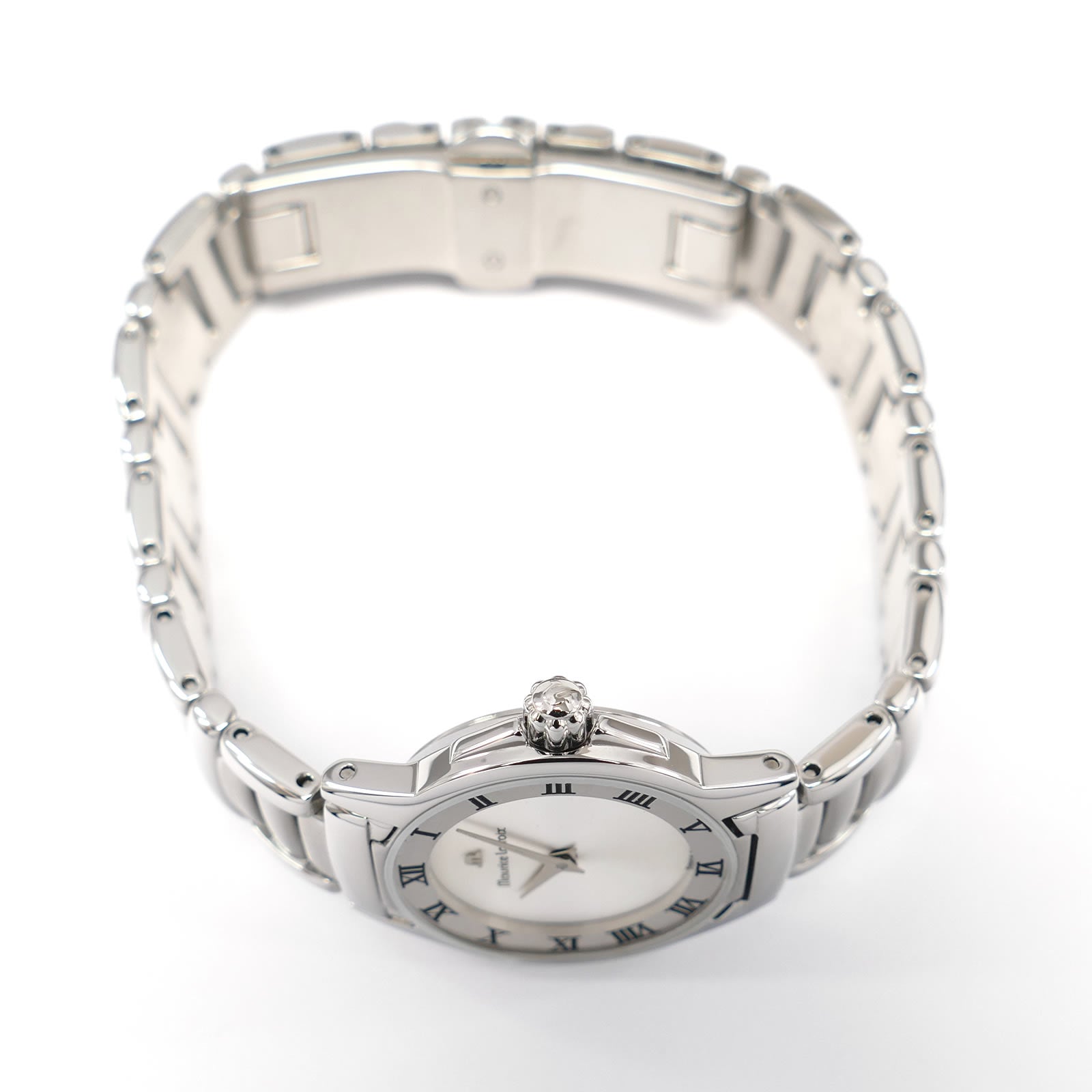 Maurice Lacroix Miros 59749 stainless steel screw down crown