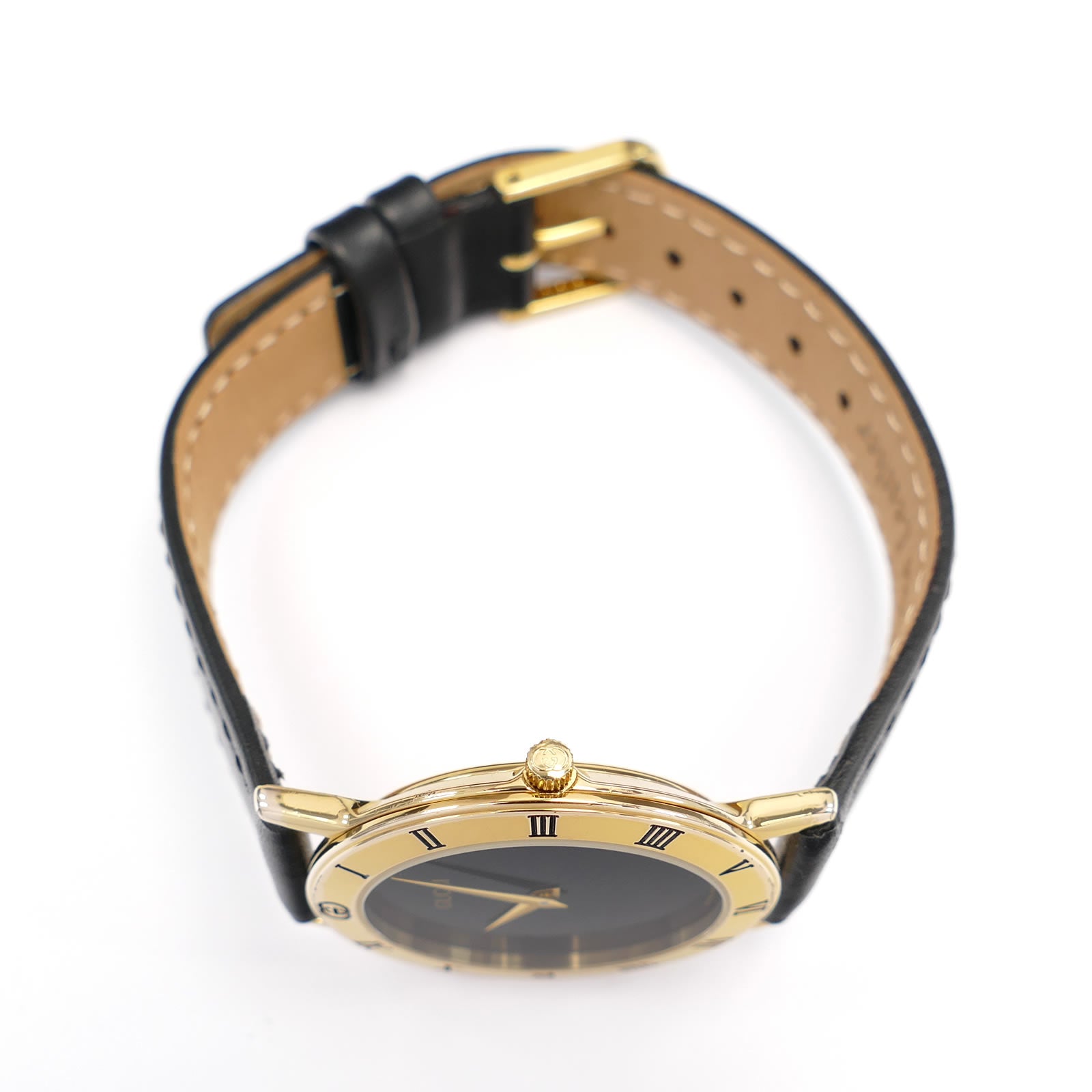 Gucci 3000M 18k Gold Plated crown