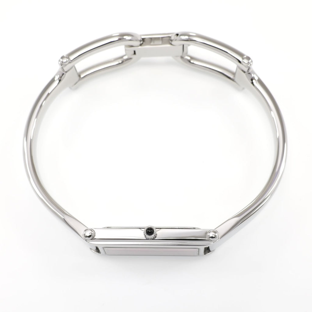 Gucci 1500L stainless steel crown with black cabochon