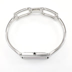 Gucci 1500L stainless steel crown with black cabochon