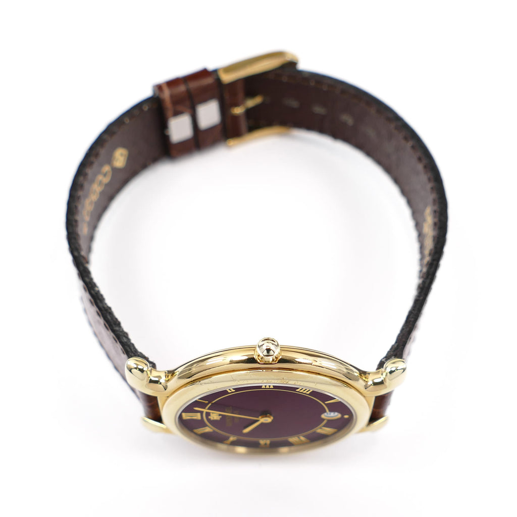 Raymond Weil 9136-2 18k Gold Plated crown