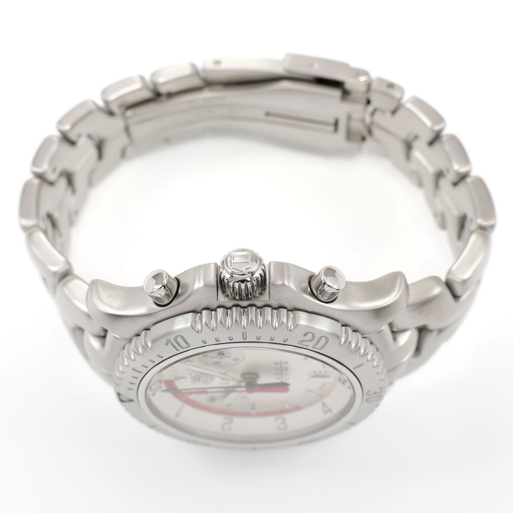 TAG Heuer Link Chronograph CT1118 stainless steel screw down crown