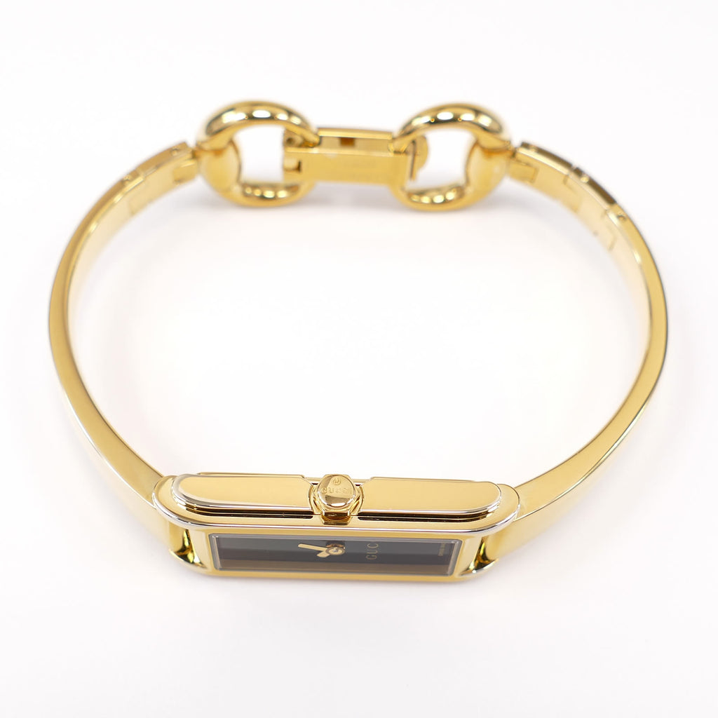 Gucci G-Line 109 18k Gold Plated crown
