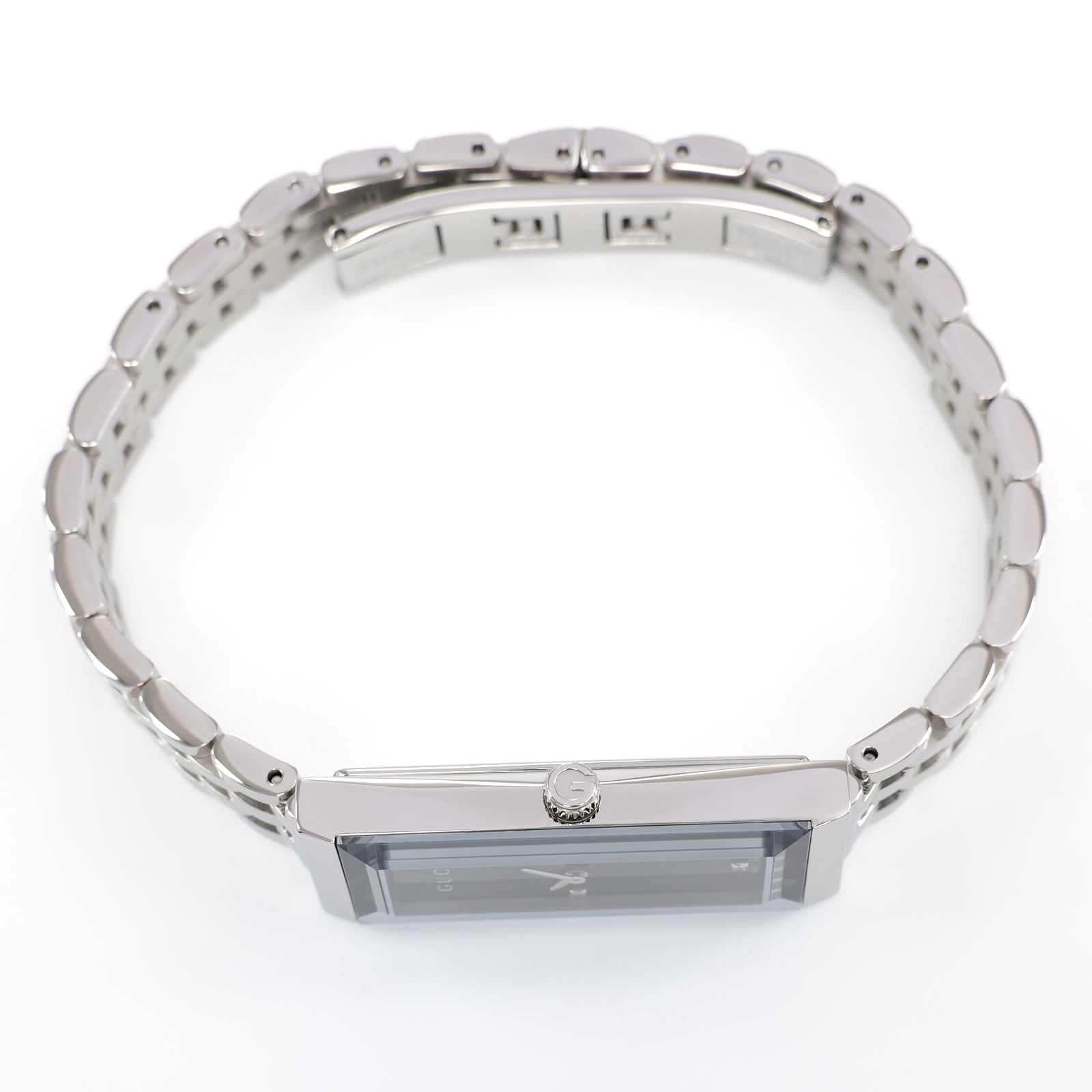 Gucci G-Frame 127.5 stainless steel crown