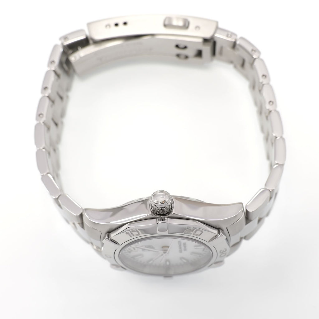 TAG Heuer Aquaracer WAF1414 stainless steel screw down crown