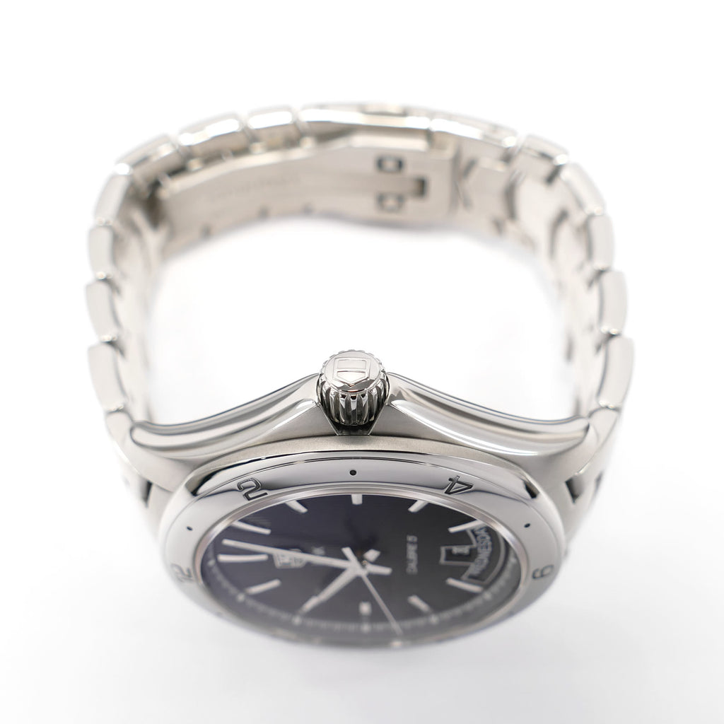 TAG Heuer Link WAT2010-0 stainless steel screw down crown