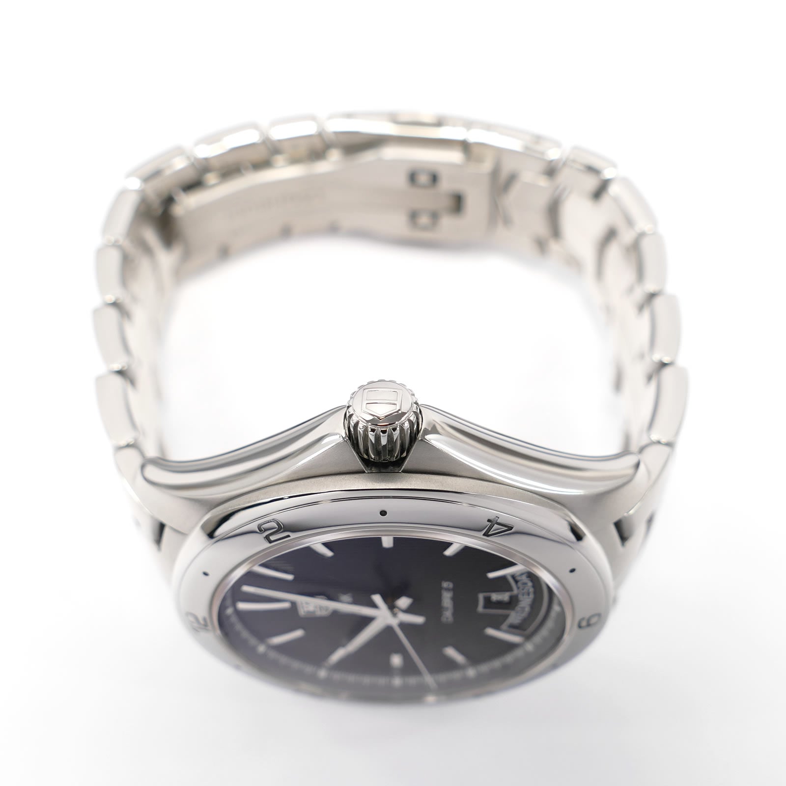 TAG Heuer Link WAT2010-0 stainless steel screw down crown