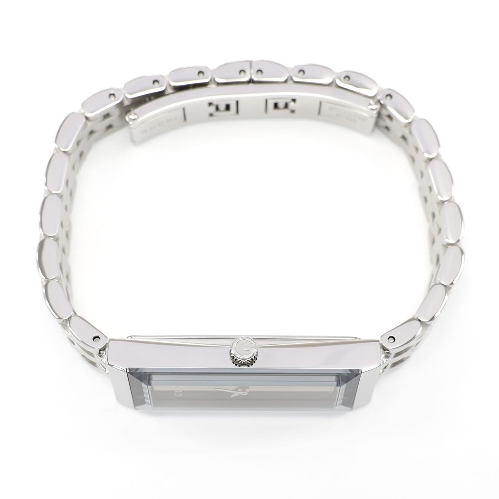 Gucci G-Frame YA127501 stainless steel crown