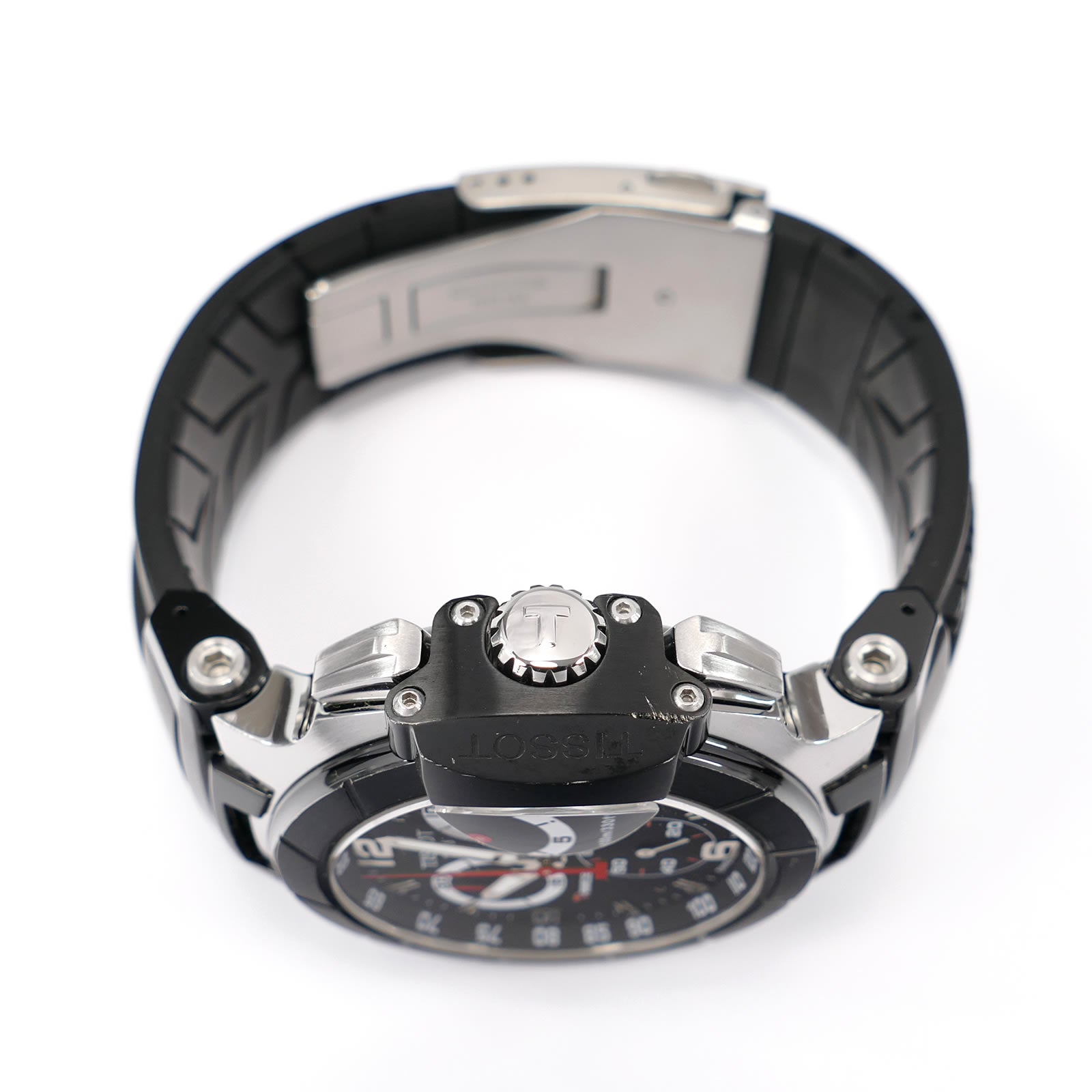 Tissot T-Race T048417A stainless steel crown