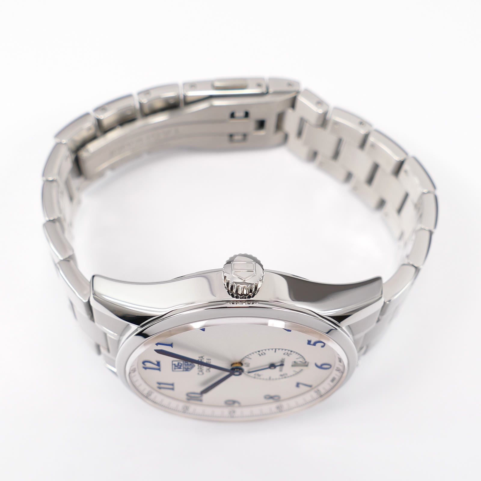 TAG Heuer Carrera Heritage WAS2111 stainless steel crown