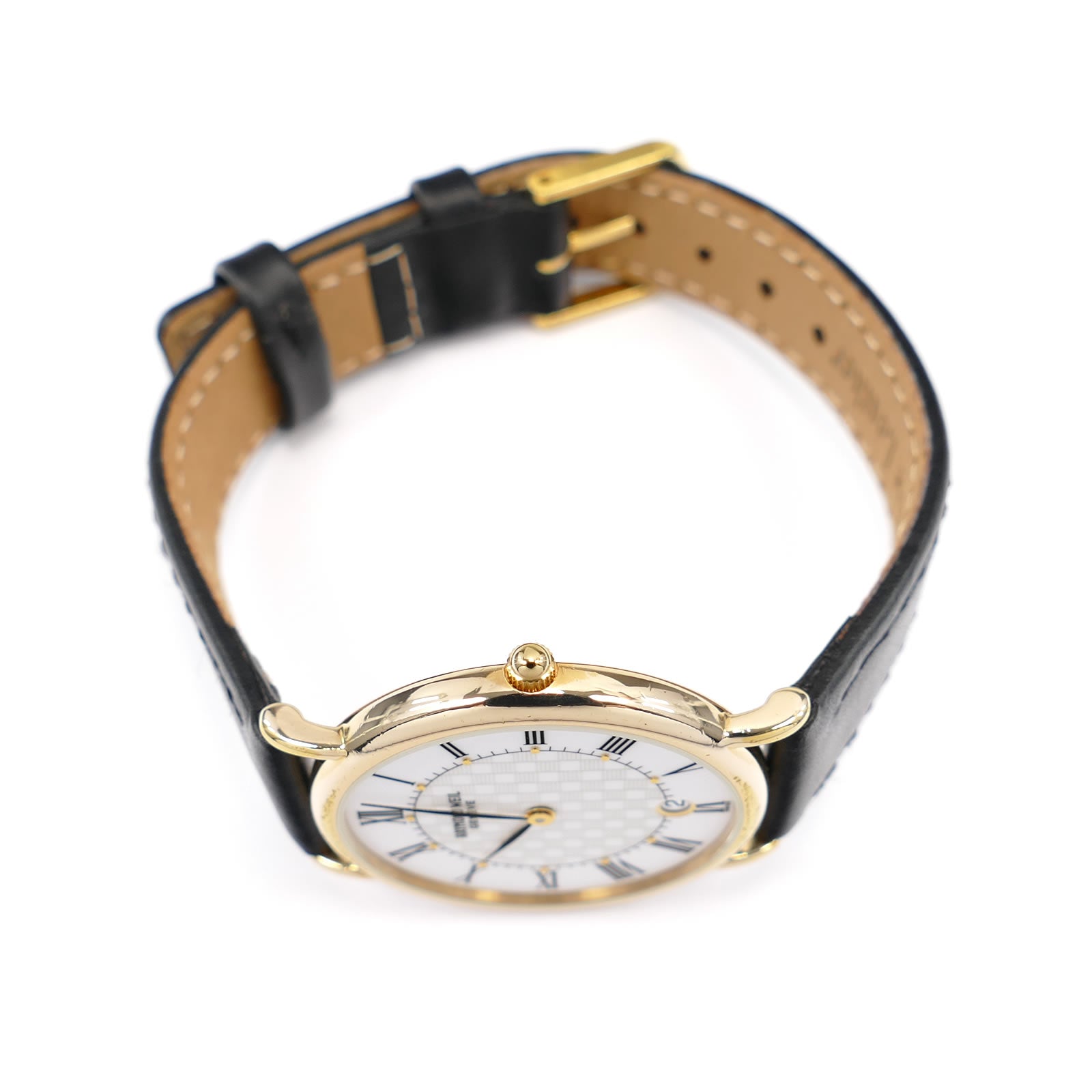 Raymond Weil 9124 18k Gold Plated crown