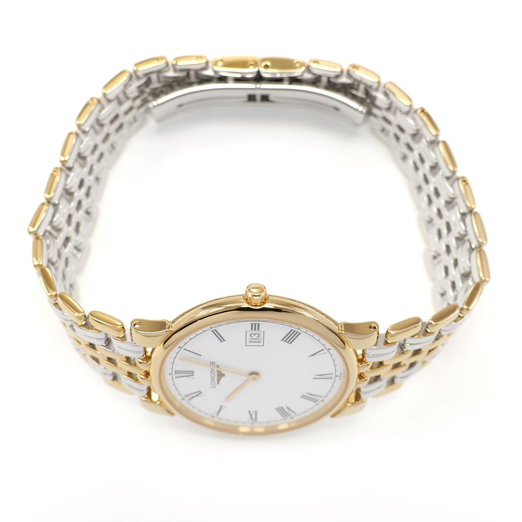 Longines La Grande Classique L5.632.2 gold pvd crown