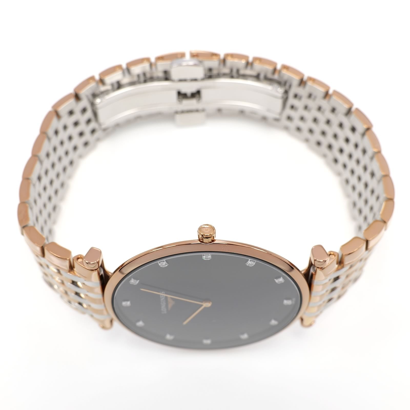 Longines La Grande Classique L4.766.1 Red Gold PVD crown