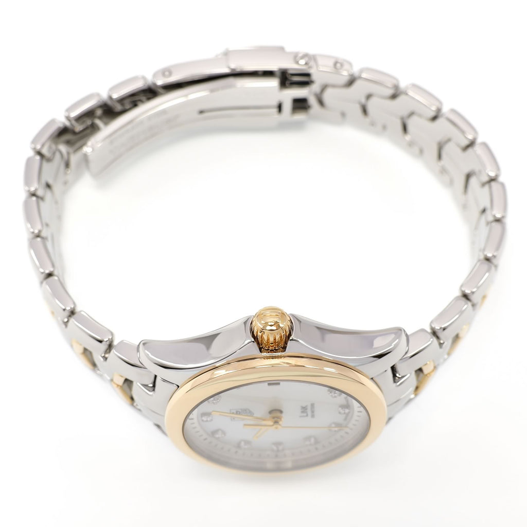 TAG Heuer Link WJF1353 18k gold plated screw down crown
