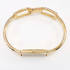 Gucci 1500L 18k Gold Plated crown