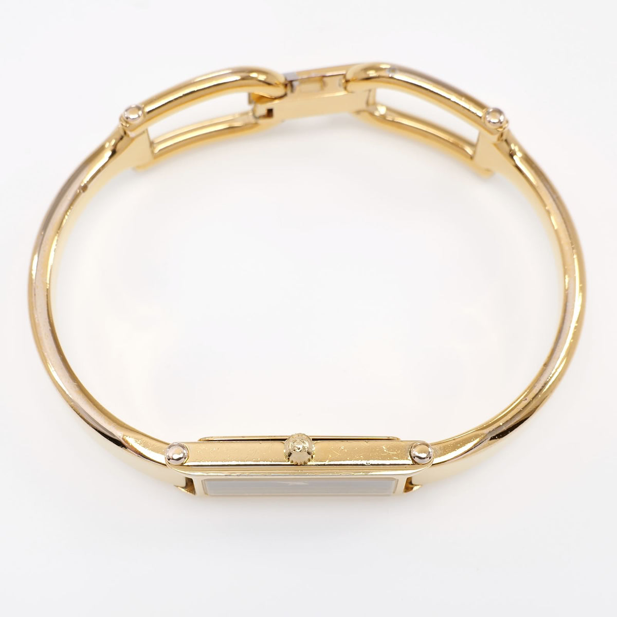 Gucci 1500L 18k Gold Plated crown