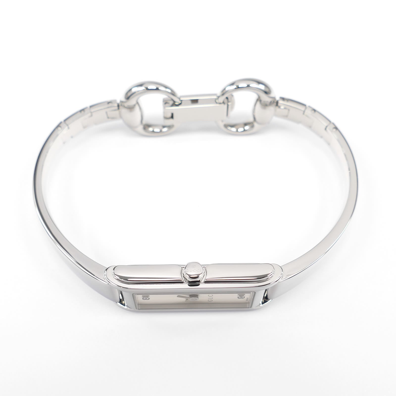 Gucci G-Line 109 stainless steel crown
