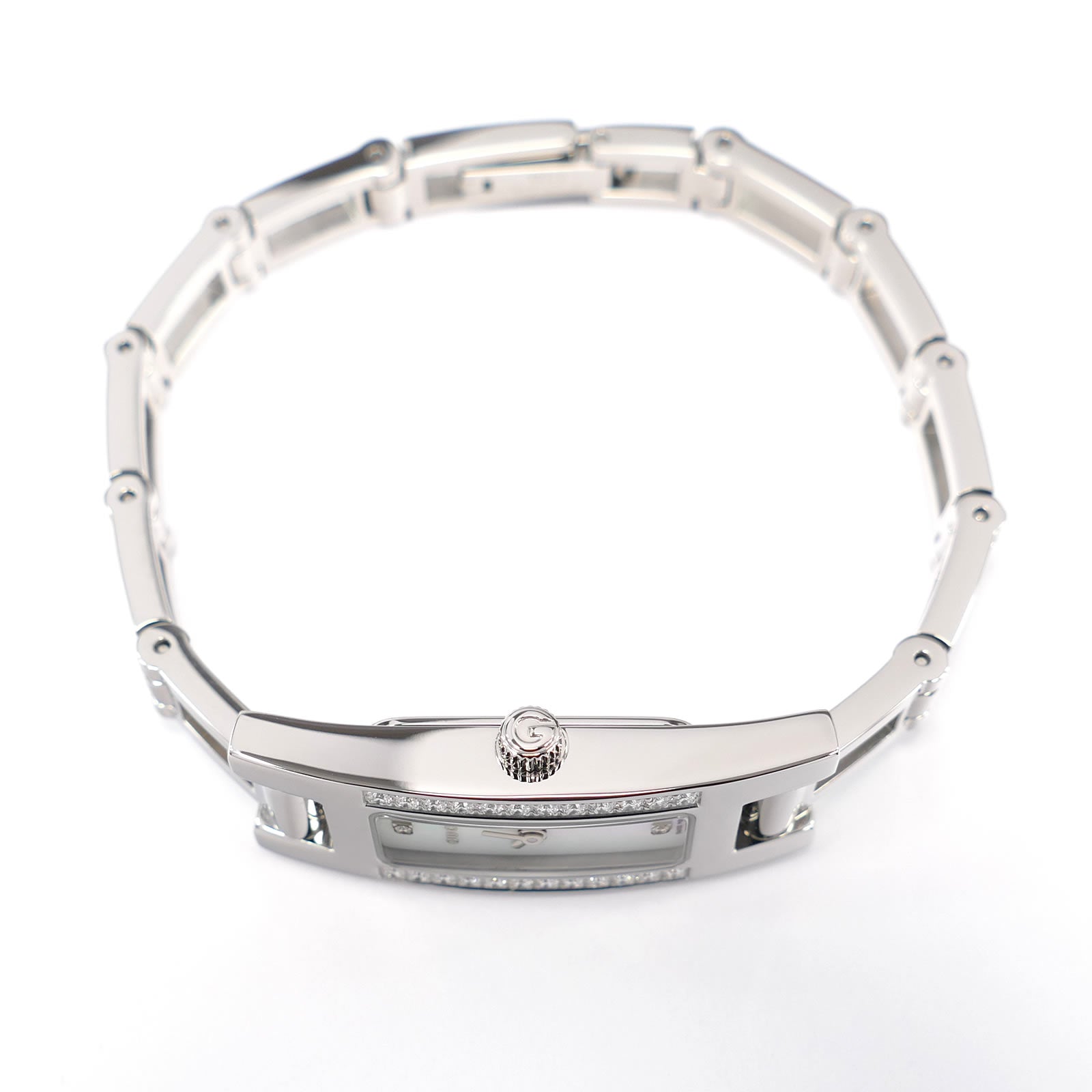 Gucci 3900L stainless steel crown