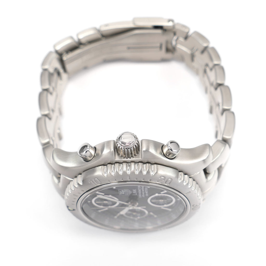 TAG Heuer Link CT5111 stainless steel screw down crown
