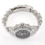 TAG Heuer 6000 Chronograph CH1117 stainless steel pushers and screw down crown