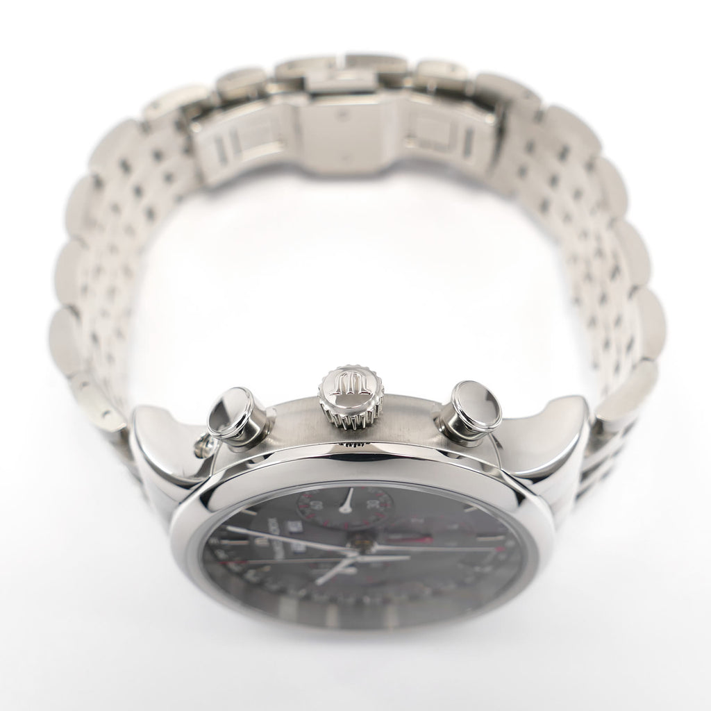 Maurice Lacroix Les Classiques LC1228 stainless steel crown and pushers