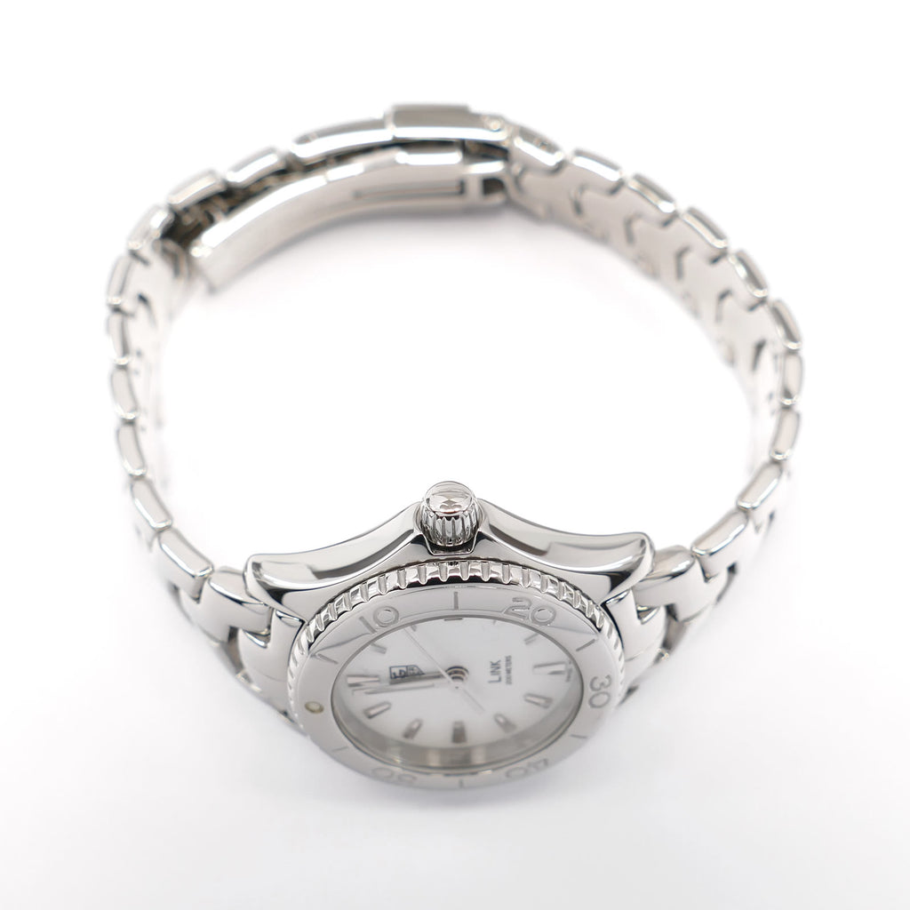 TAG Heuer Link WJ1313-0 stainless steel screw down crown
