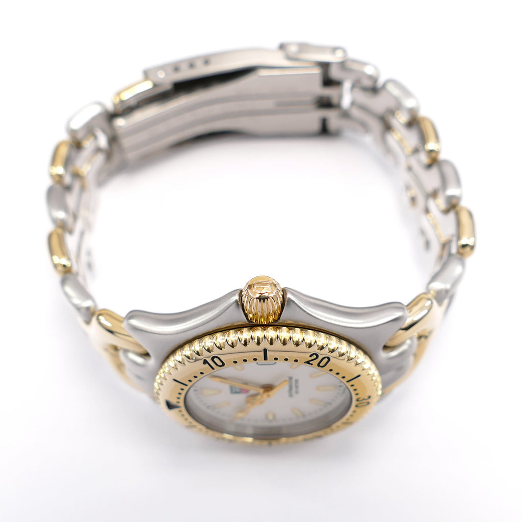 TAG Heuer SEL WG1322-2 18k Gold Plated screw down crown