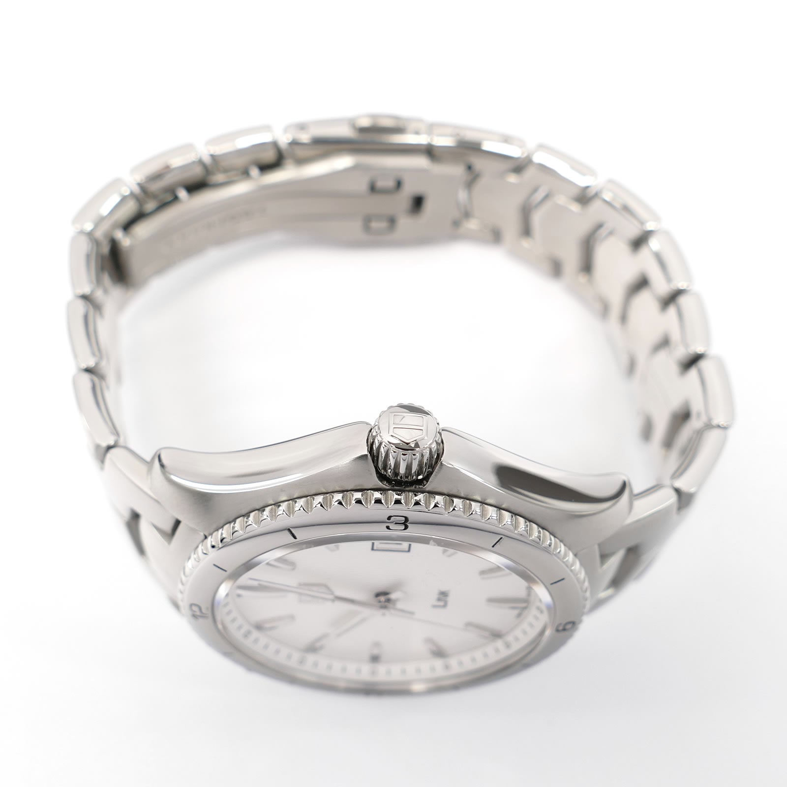 TAG Heuer Link WAT1111 stainless steel screw down crown