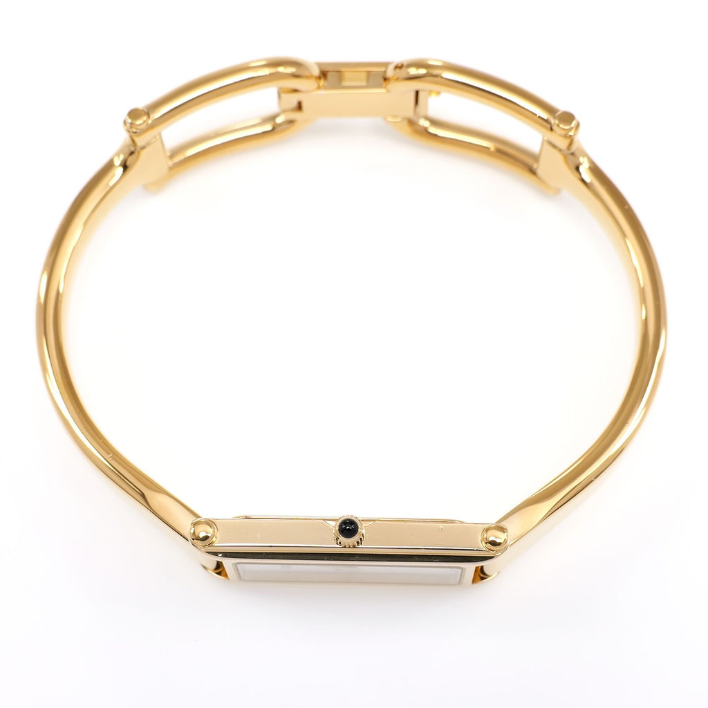 Gucci 1500L 18k Gold Plated crown with black cabochon