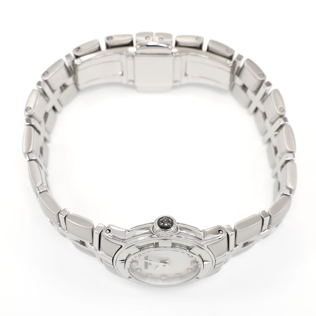 Raymond Weil Parsifal 9641 stainless steel crown with black cabochon