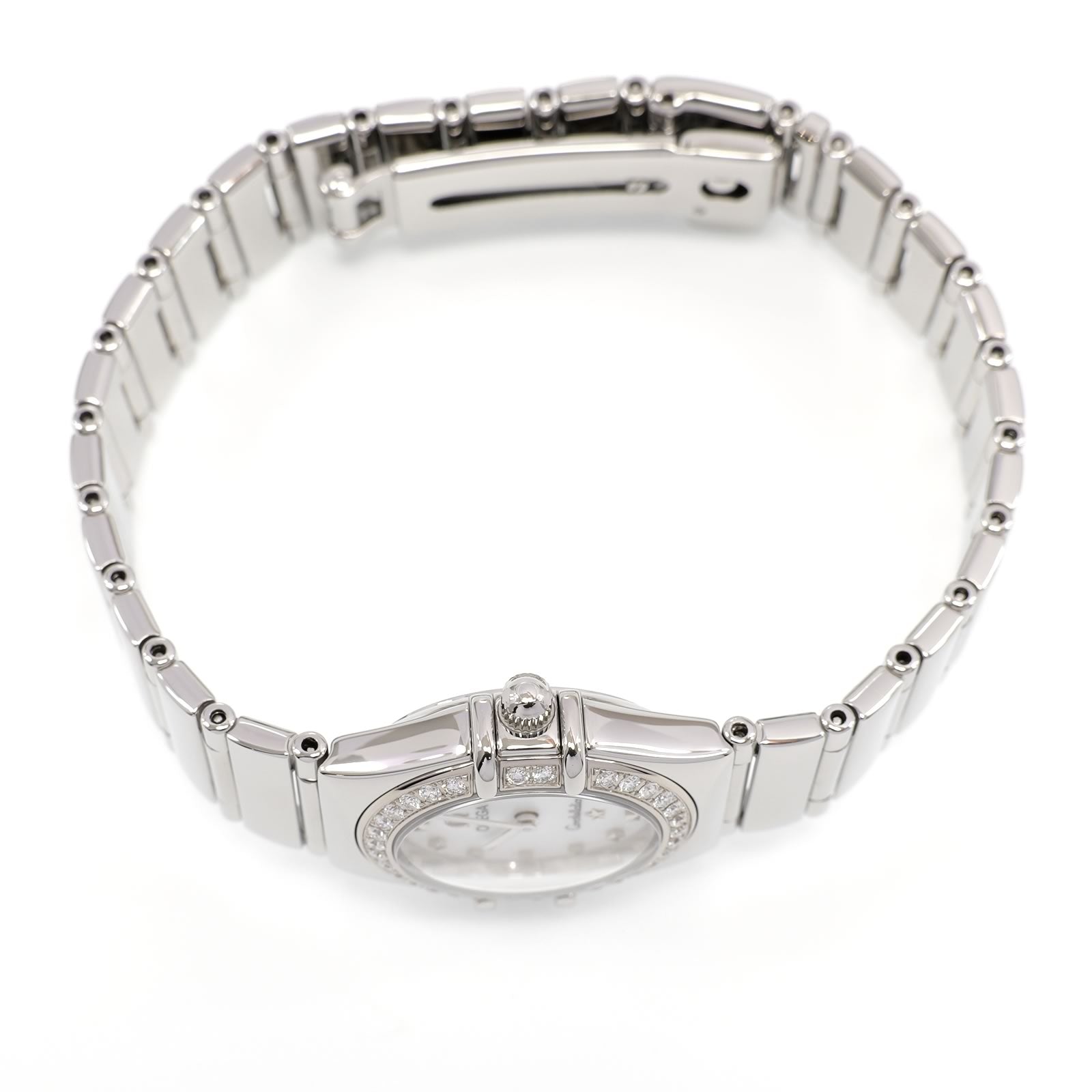 Omega Constellation 1465.71.00 Ladies 22mm White Mother of Pearl