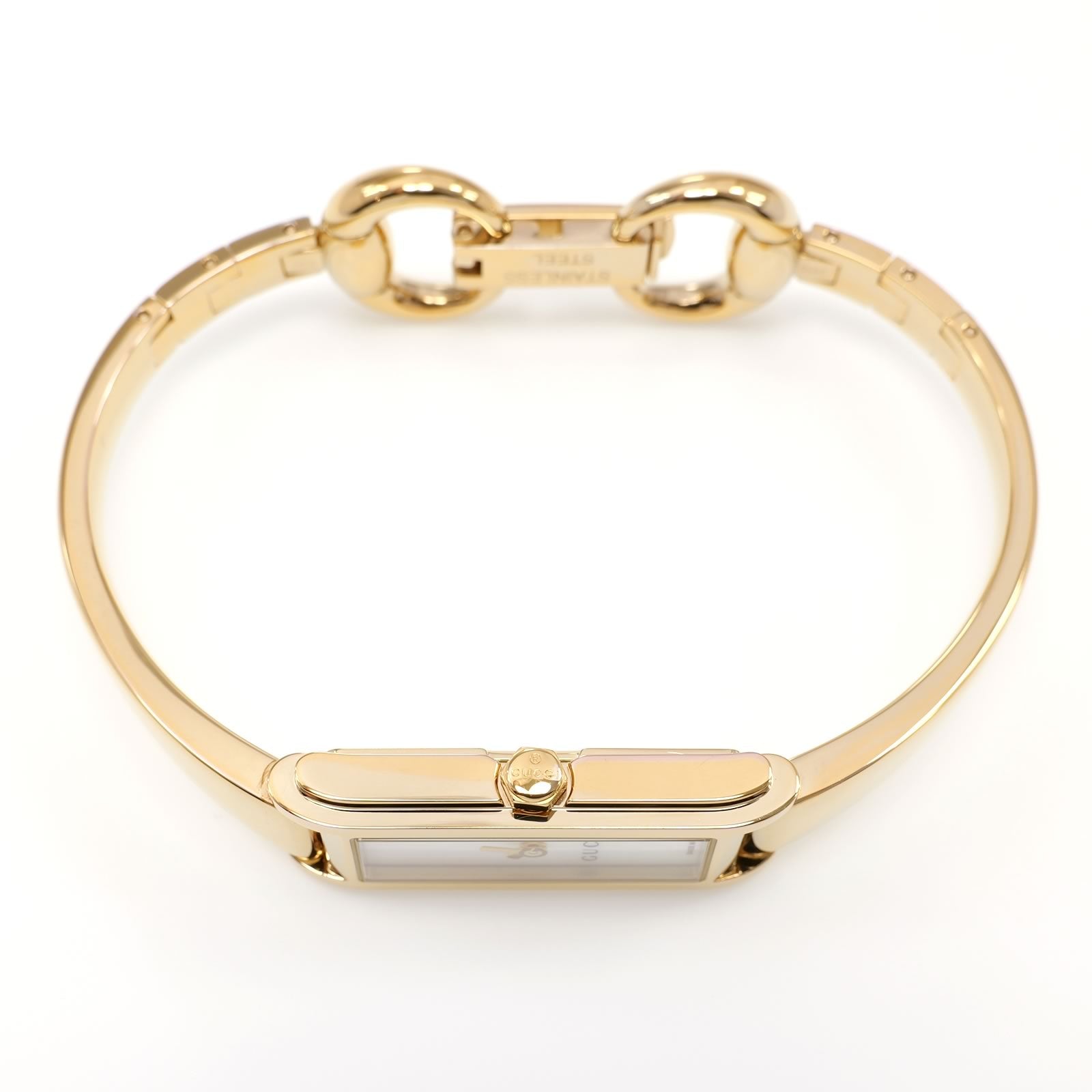 Gucci G-Line 109 18k Gold plated crown