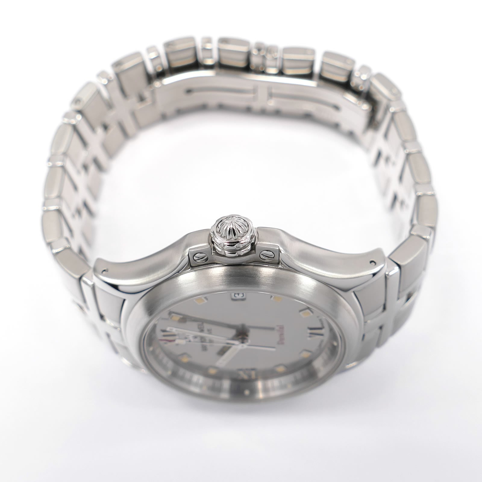Raymond Weil Parsifal 9091 stainless steel screw down crown