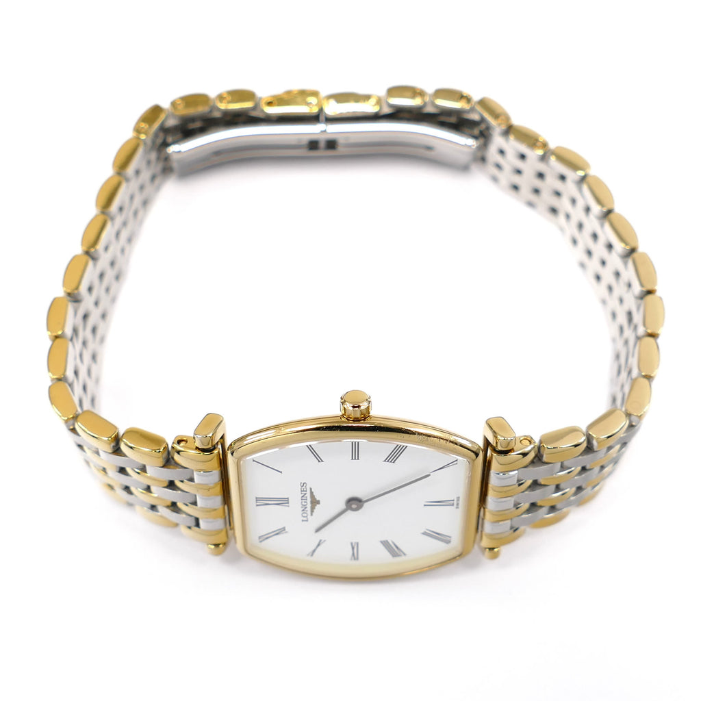 Longines La Grande Classique L4.205.2 Gold PVD crown